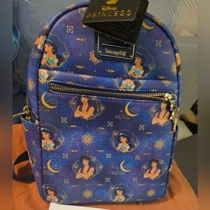Jasmine and Aladdin loungefly